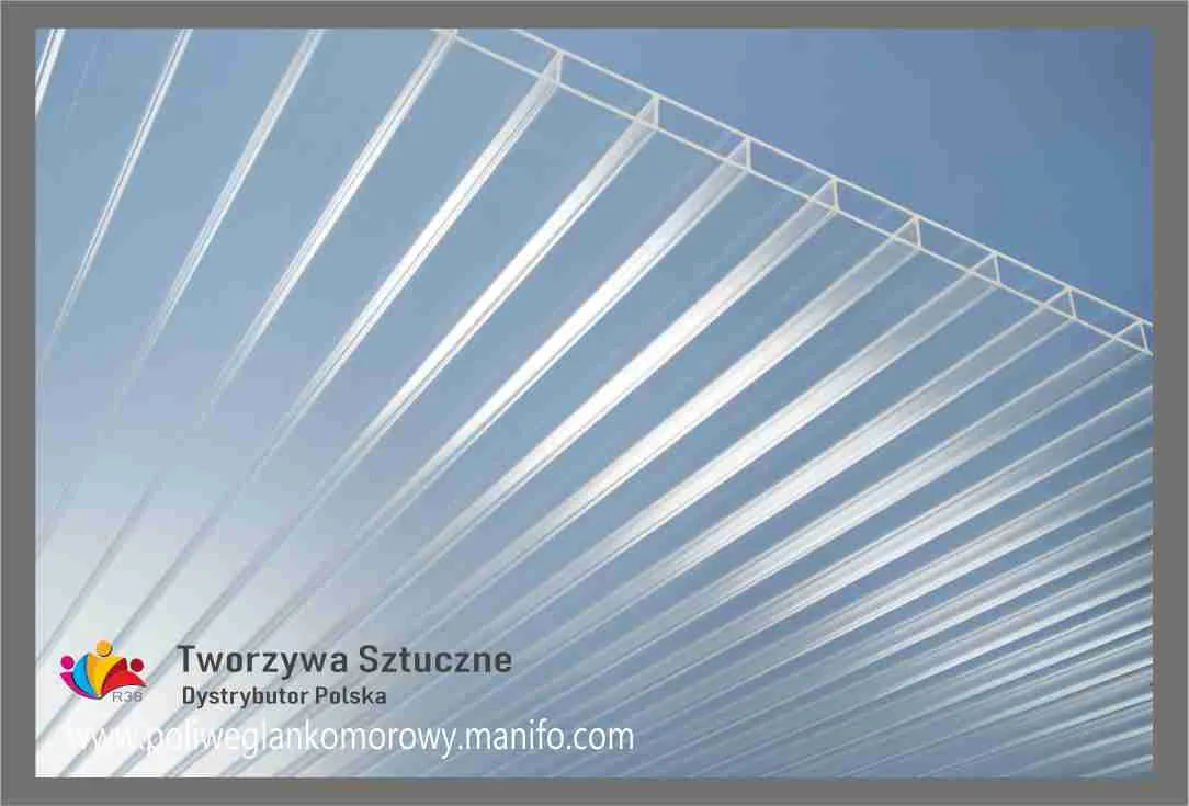 Zdjęcie: Poliwęglan komorowy 16mm mleczny opal 2100x1000mm