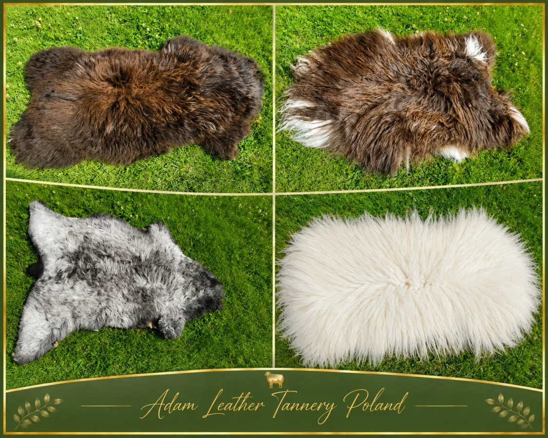Szeroki wybór wysokiej jakości skór owczych / Adam Leather